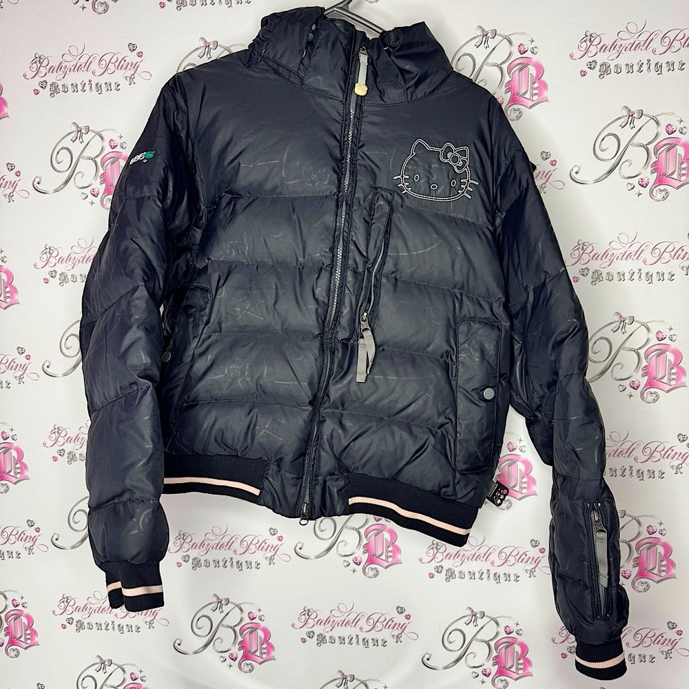 686 hello kitty coat jacket puffer winter 2005 rare vintage collectors item